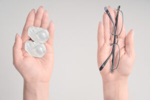 eyeglasses and contact lenses